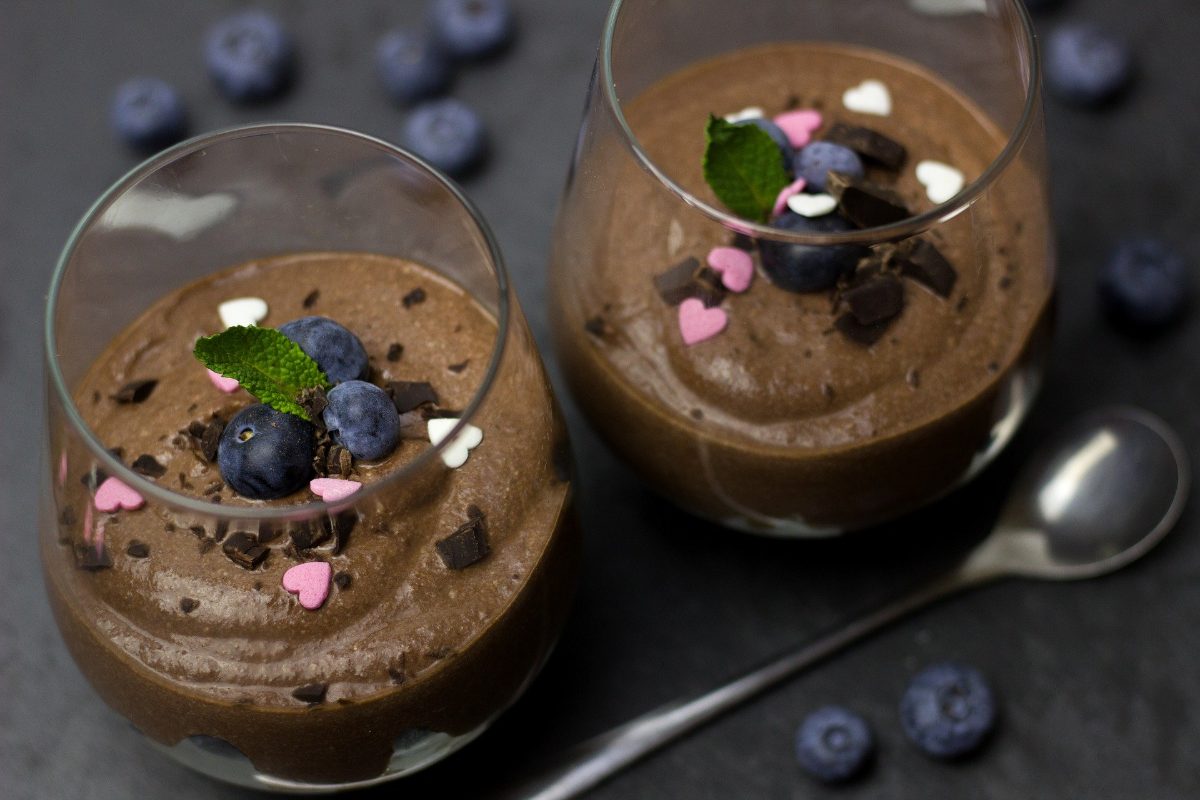 High Fibre Chocolate Pudding