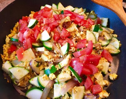 High Fibre Scrambled Tofu